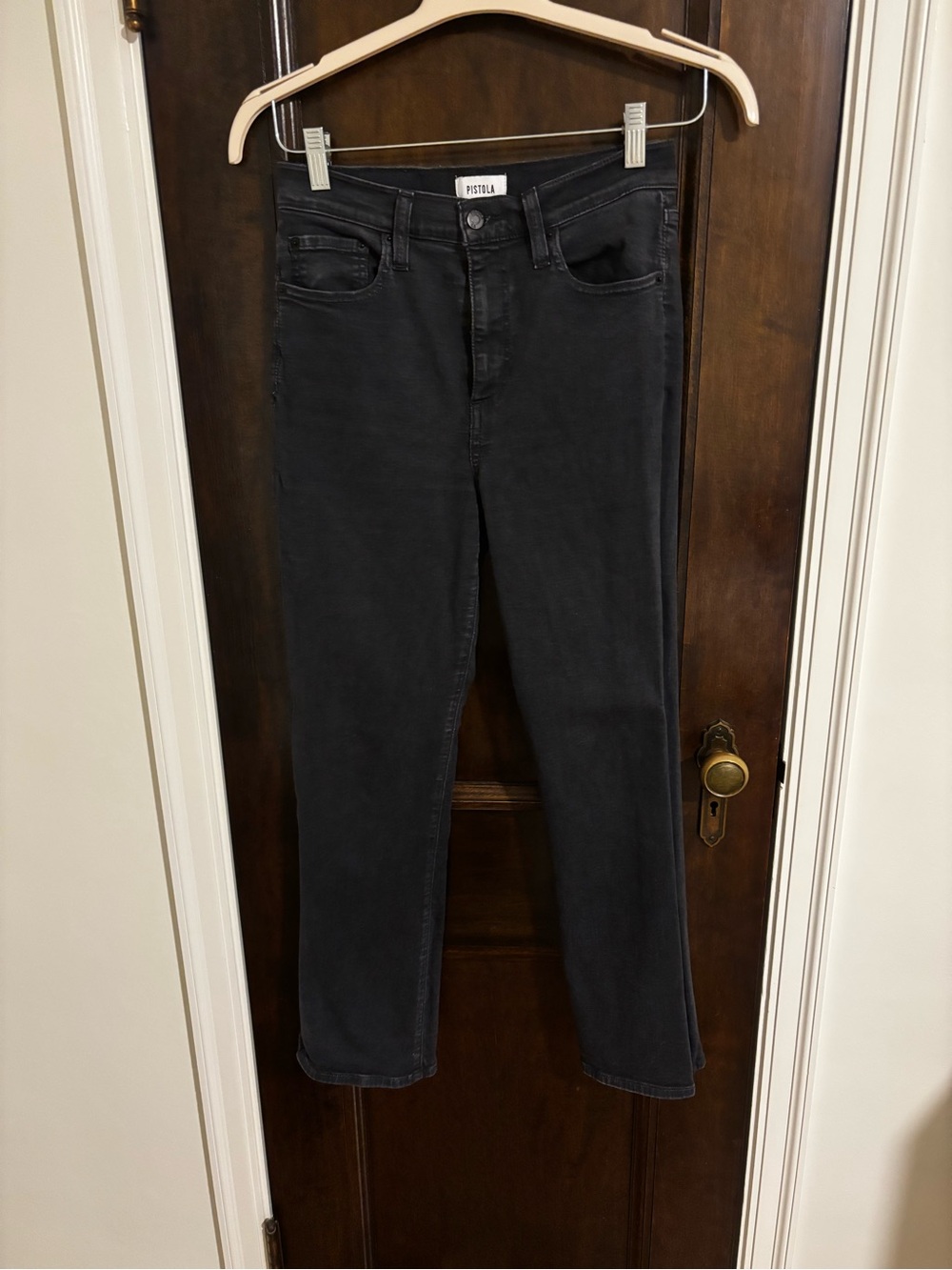 pistola Lennon High Rise Crop Jean
